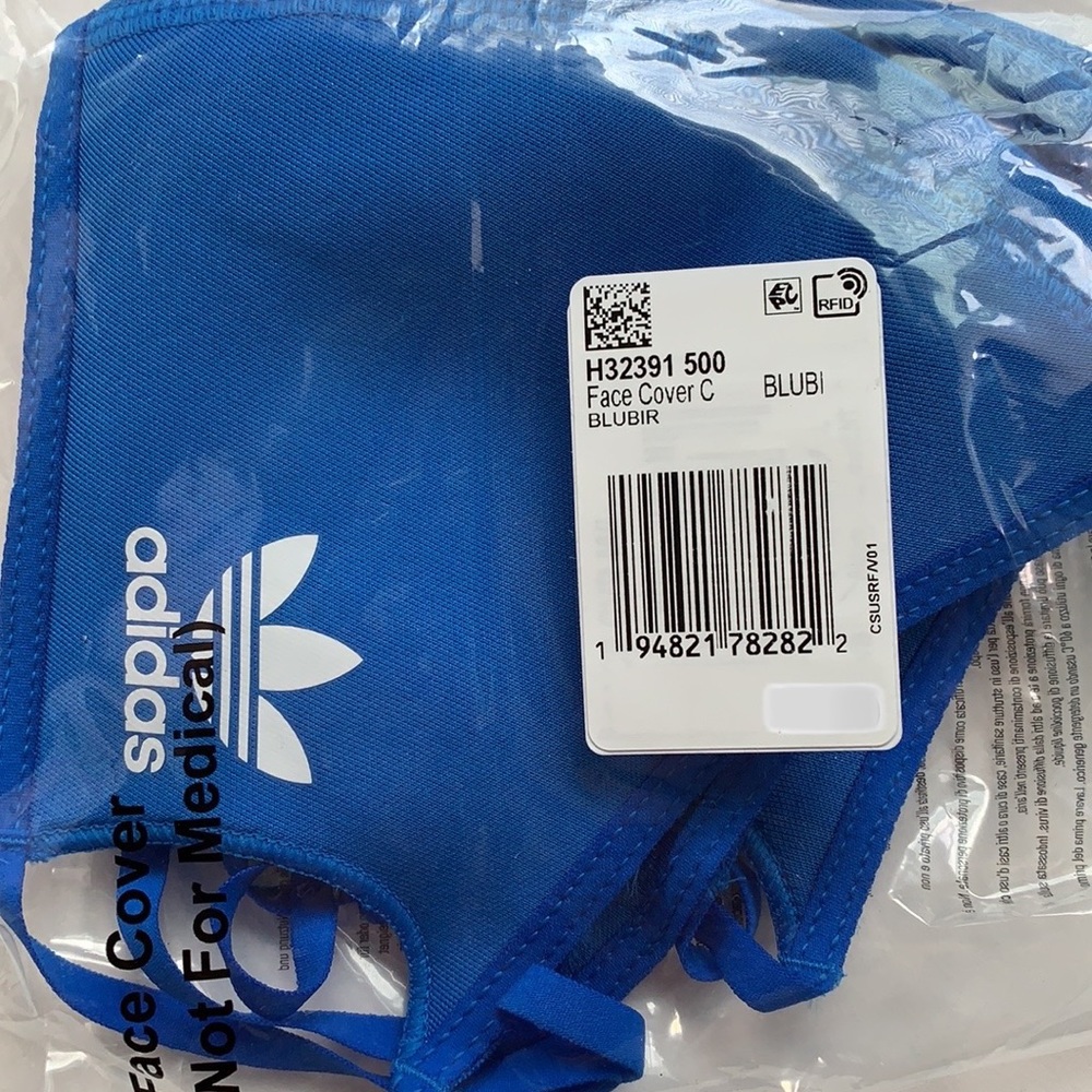 NWT ADIDAS Originals 3-Pack Face Masks - Picture 8 of 11